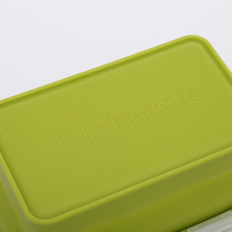 Four-Piece Silicone Foldable Lunch Box