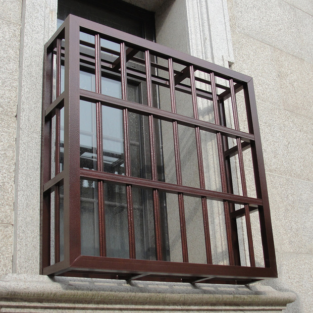 厂家定制钢化玻璃阳台栏杆家用露台飘窗夹玻璃扶手栏杆走廊防护栏