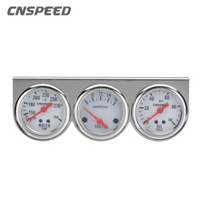 汽车水温电压obd2型涡轮增压三联表n2款defi思域仪表倒模改装多色