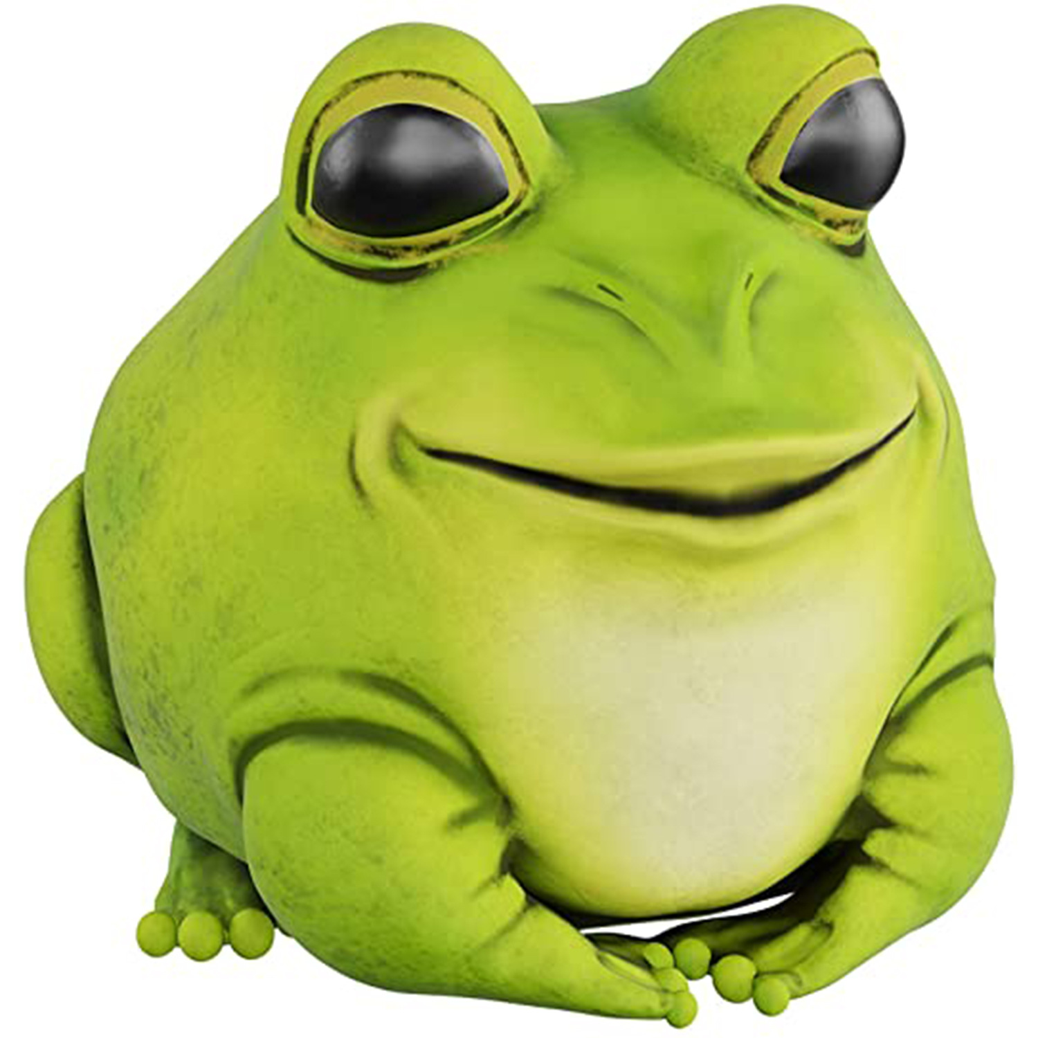 亚马逊新款仿真动物胖青蛙树脂摆件户外花园别墅庭院装饰厂家批发
