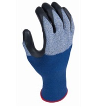 SHOWA尚和382压纹微发泡丁腈涂层耐磨劳保工作通用型手套