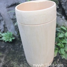 天然环保竹制米筒量米器 茶叶罐 竹罐拔火罐 米罐低价批发