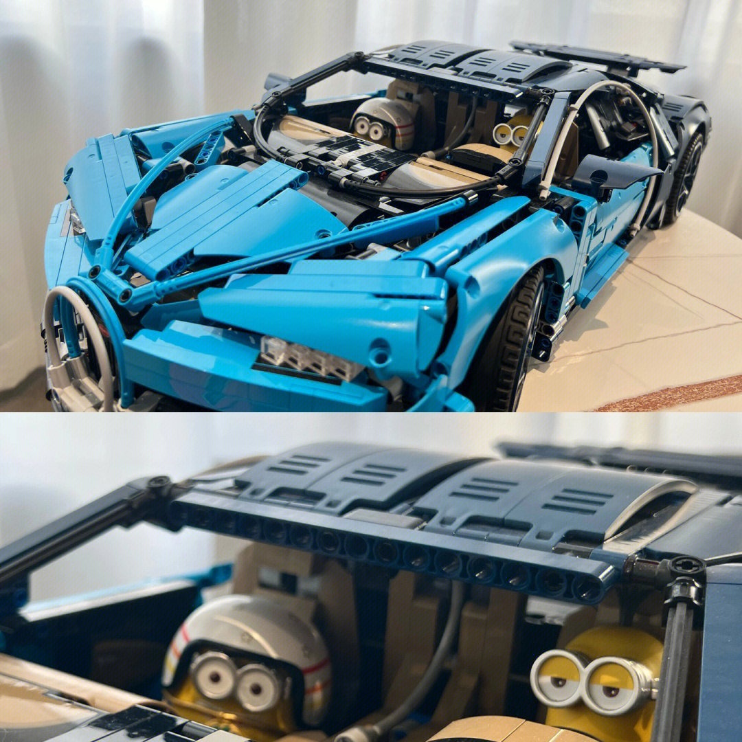 布加迪威龙高砖42083成年高难度积木国产拼装跑车汽车男孩moc