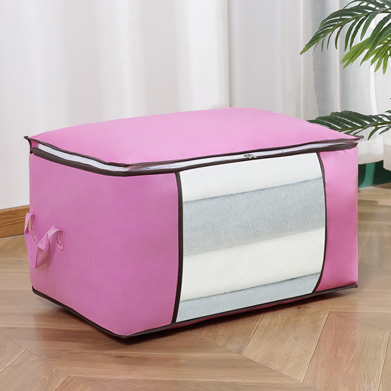 Quilt Storage Bag Thickened Non-Woven Quilt Bag Household Storage Clothes Organizing Bag Moving Packing Bag