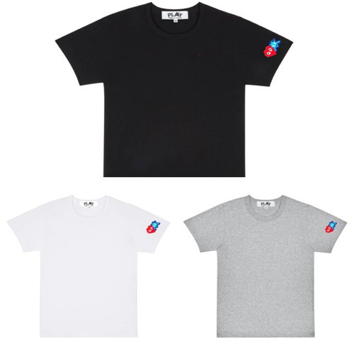 play川久保玲手臂怪兽男女情侣t恤短袖-阿里巴巴