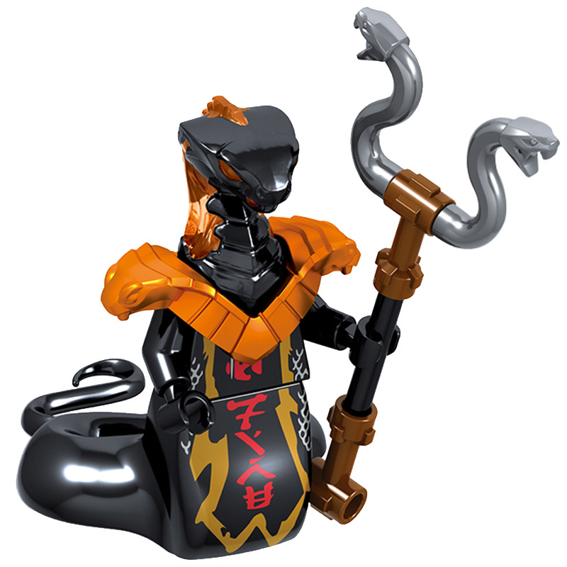 lego乐高幻影忍者人仔njo418机器忍者克普特将军大电影加满都魔王
