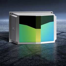 ch128无人驾驶汽车混合固态激光雷达测量200米距离远测量精度高