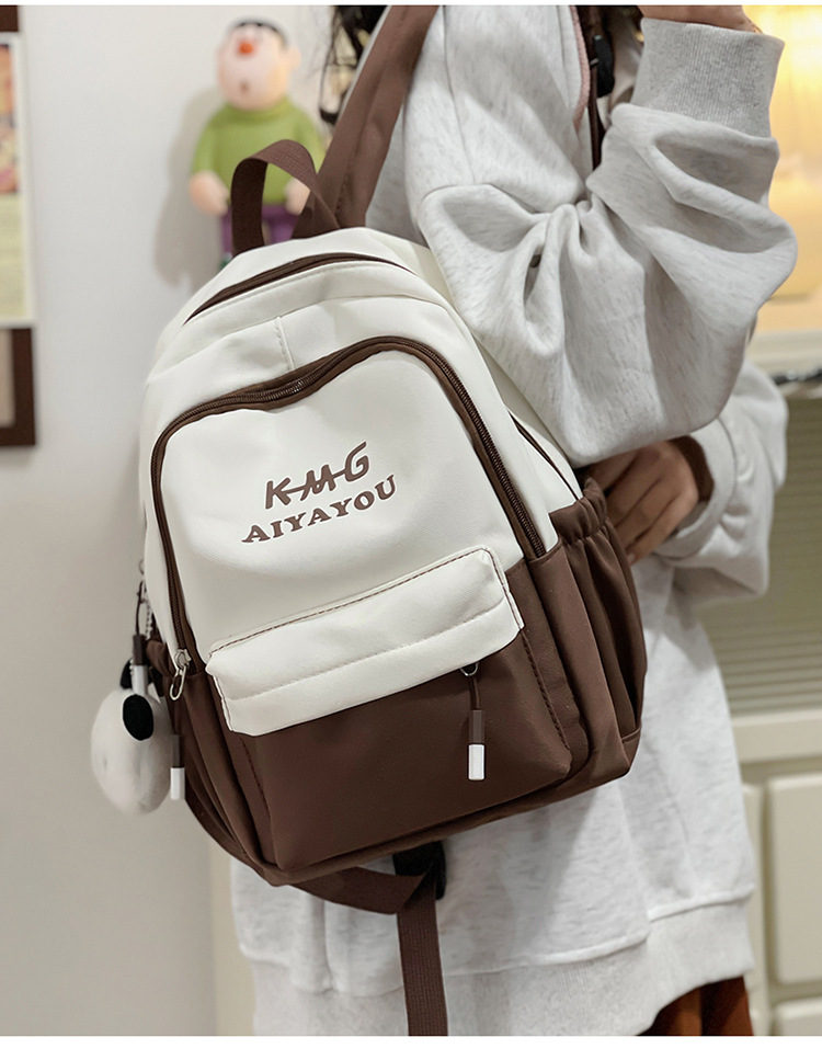 森系书包女韩版小清新女孩通勤逛街迷你双肩包休闲儿童春游小背包