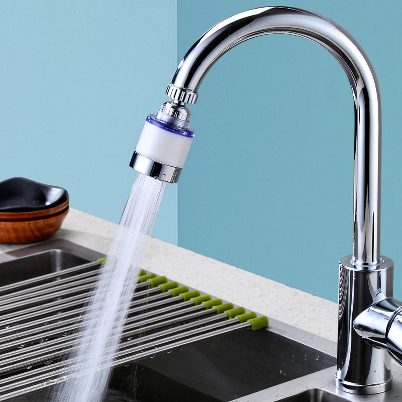 厨房过滤水龙头防溅花洒水嘴家用净水过滤器菜盆水槽延伸器接头