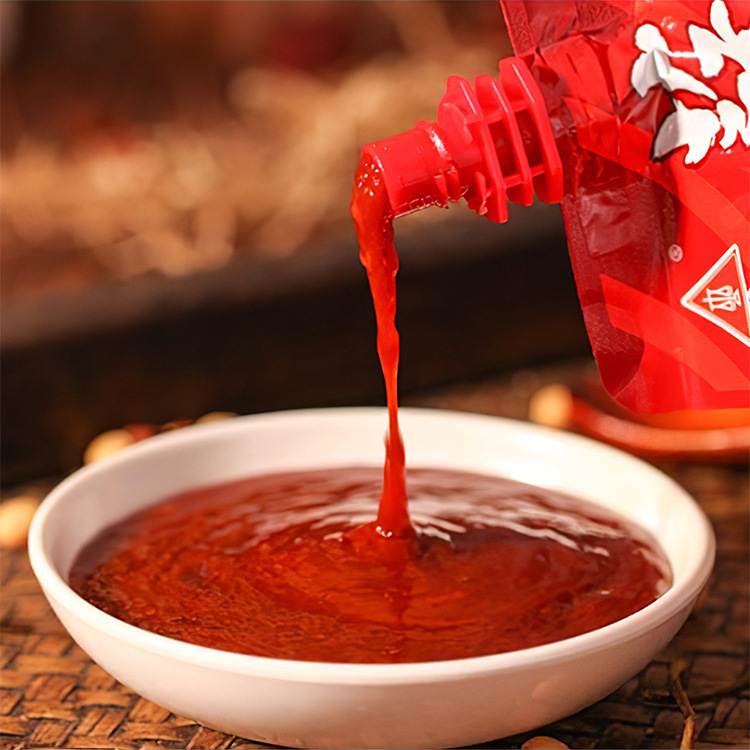 利民 蒜蓉辣酱125g*40袋/箱 烧烤蒜蓉辣椒酱调料火锅下饭拌面辣酱