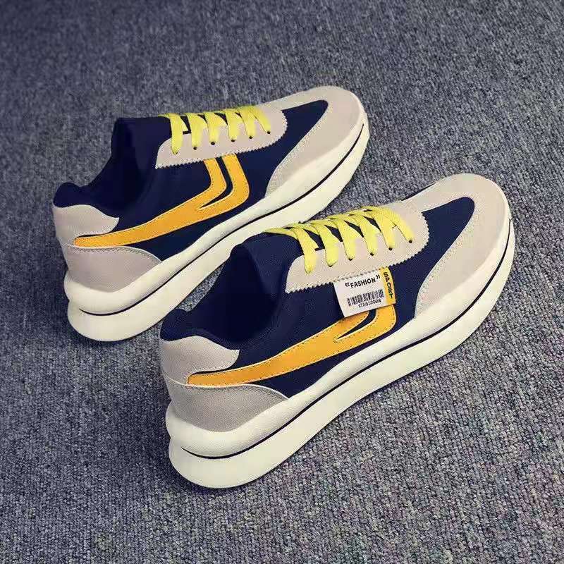 Cross-Border Foreign Trade Men's Shoes 2024 Spring New Men's Casual Shoes Comfortable Breathable Board Shoes Trendy Argan Shoes Men