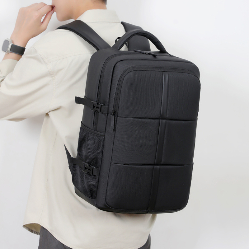 跨境双肩包男款休闲旅行背包多功能旅游出行双肩包大容量电脑包