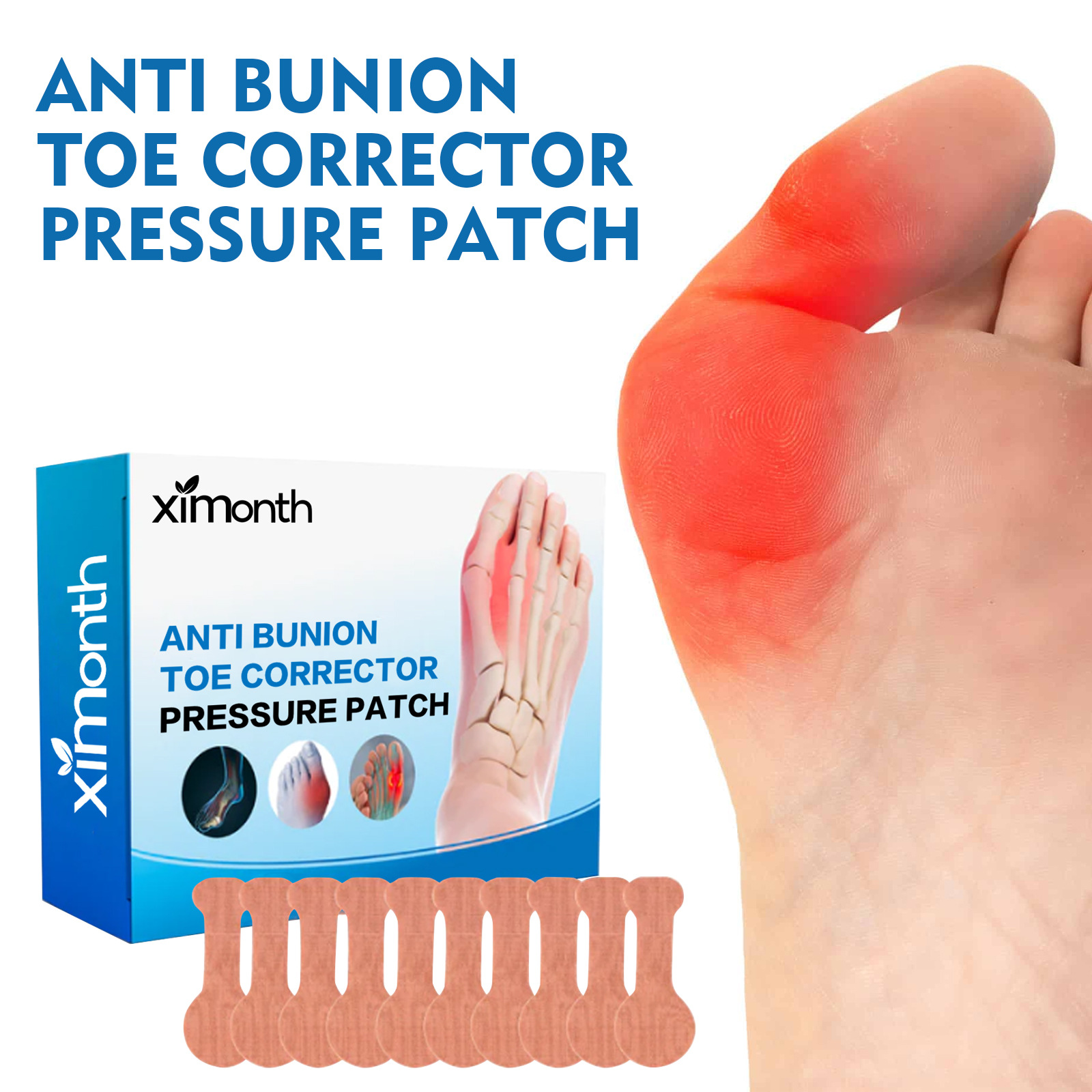 Ximonth Bunion Toe Correction Stickers