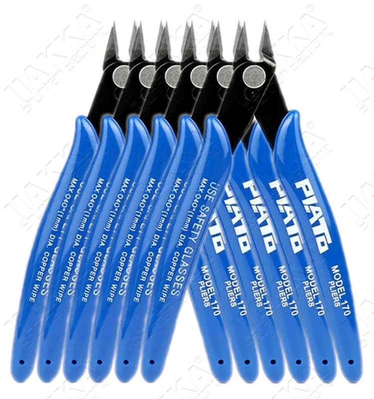 现货plato 170 工业电子剪钳如意斜口钳迷你钳水口钳125m 170斜口