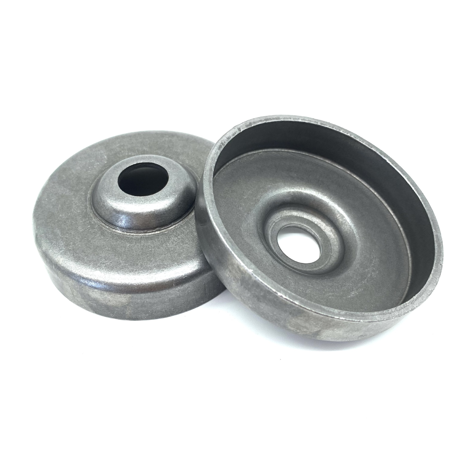 五金拉深件冲压件加工定制减震器顶盖电镀电泳漆加工来图来料加工