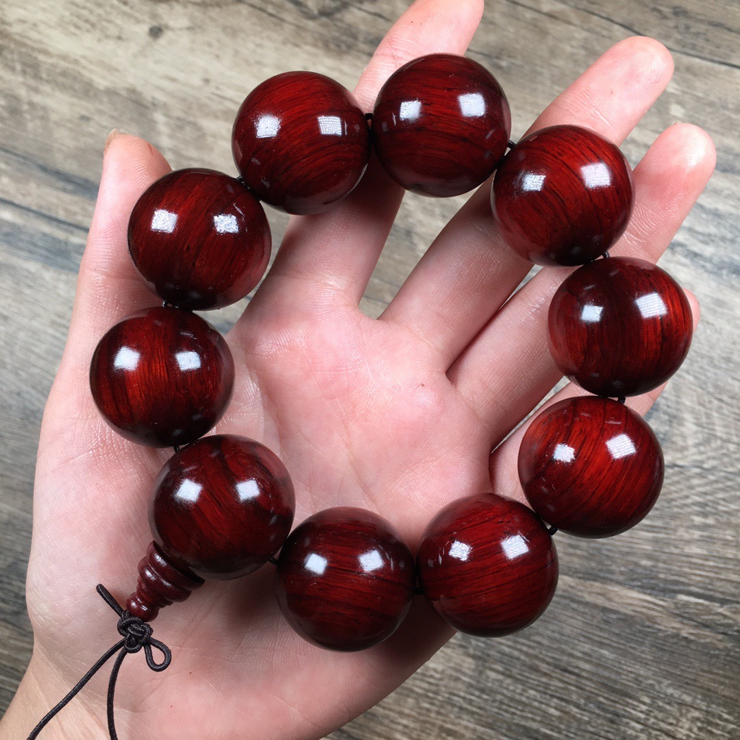 5手串精品手工小孔无瑕疵佛珠手链非洲小叶-阿里巴巴