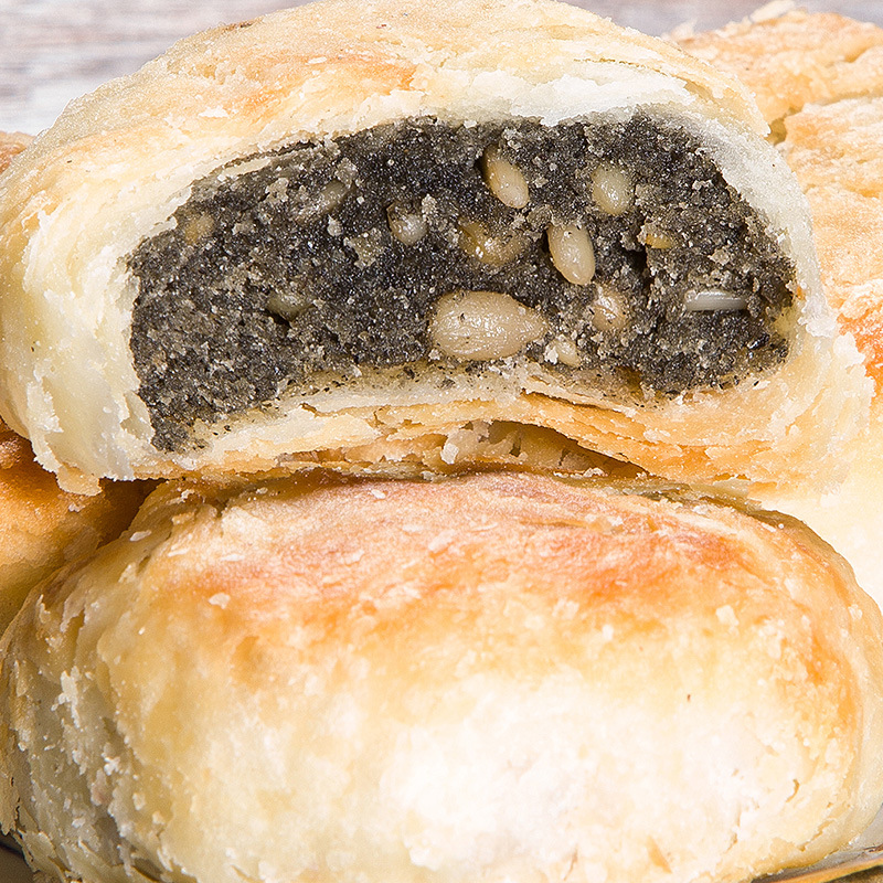 浙江产舟山观音饼宁波小吃产糕点零食点心