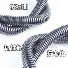 波峰PA尼龙阻燃波纹管 耐高温汽车线束电线保护套管 塑料穿线软管