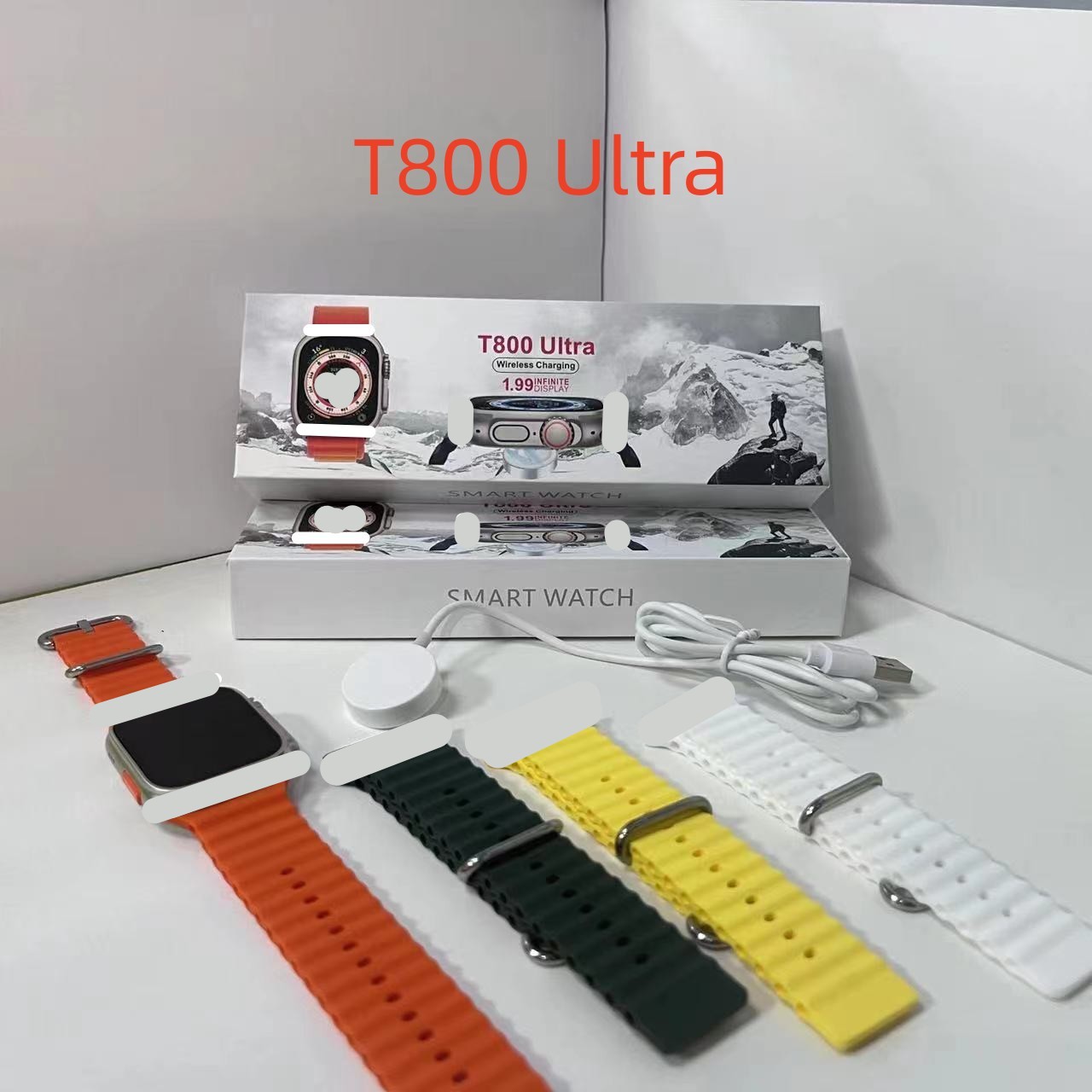 T800ultra Smart Watch Huaqiang North S9 Smart Island Bluetooth Cross-Border T800 Ultra Smart Watch