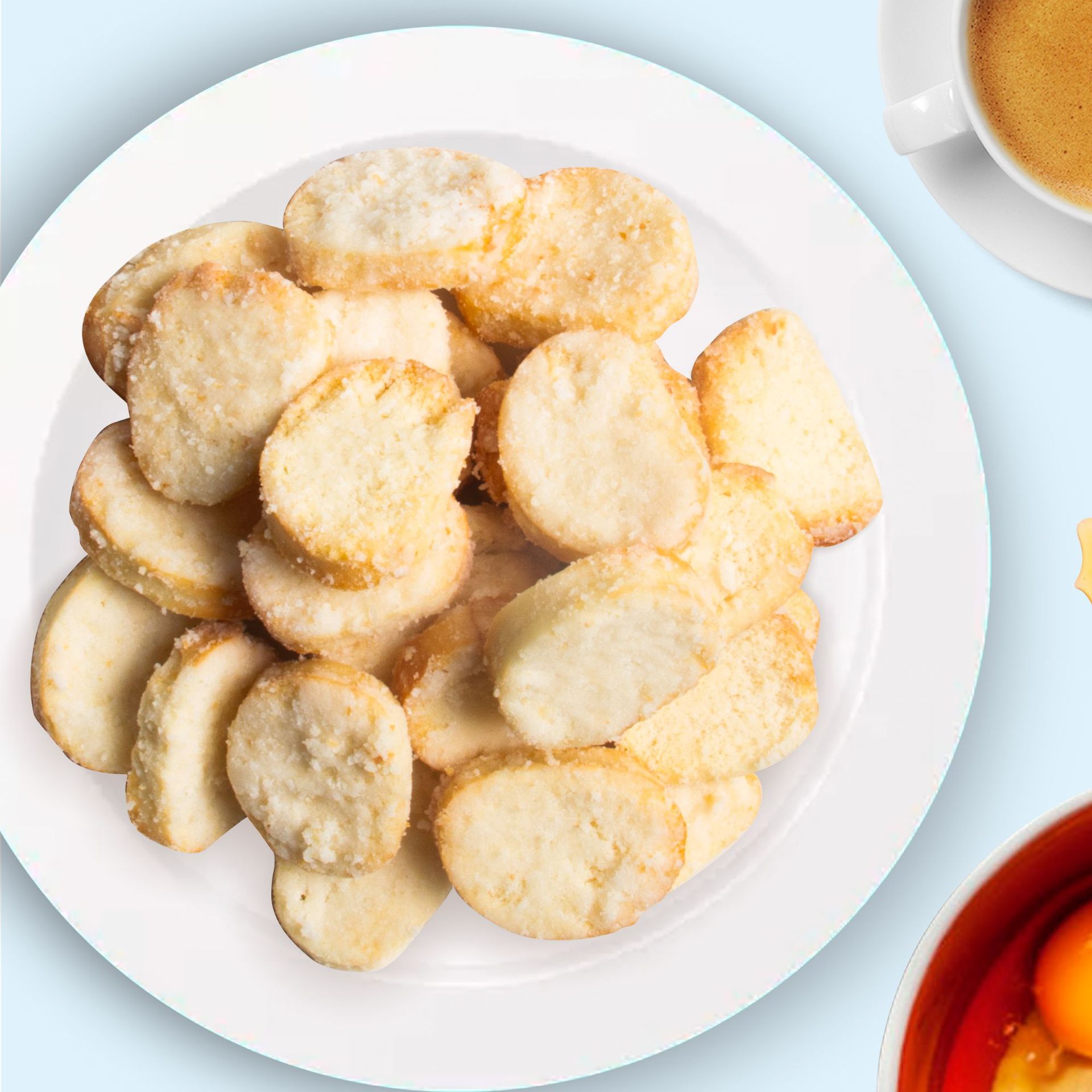 吉亿多鲜奶小酥52g牛奶味酸奶味香酥烤馍片馍丁饼干整箱20包批发