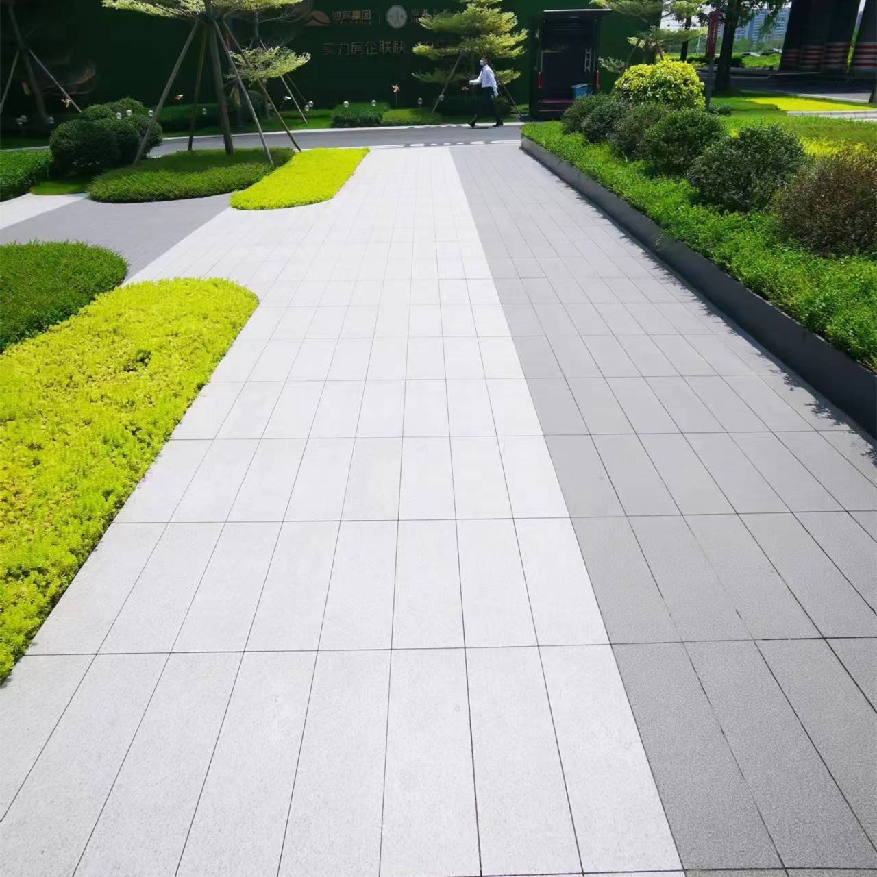 石英砖生态砖仿花岗岩pc砖庭院仿石瓷砖景观园林广场砖18mm地铺石