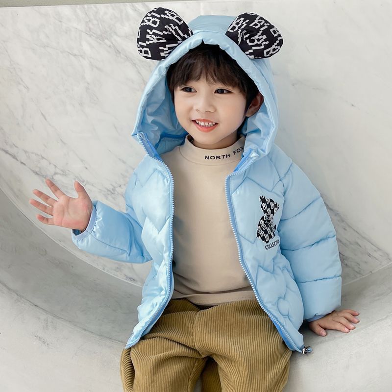 秋冬季儿童棉服男童女童保暖棉袄宝宝婴幼儿棉衣中小童装棉衣外套