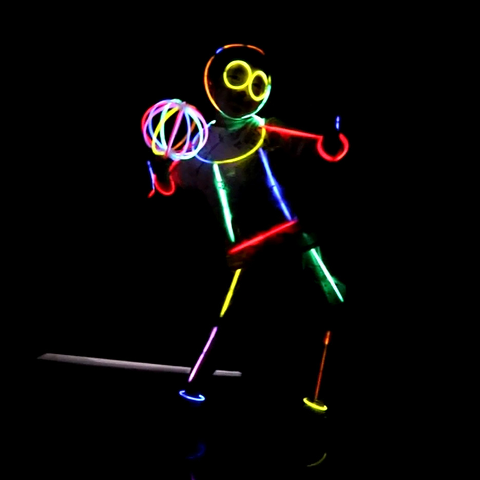 网红蹦迪荧光棒 夜光手环超亮 一次性diy儿童发光玩具 创意演唱会