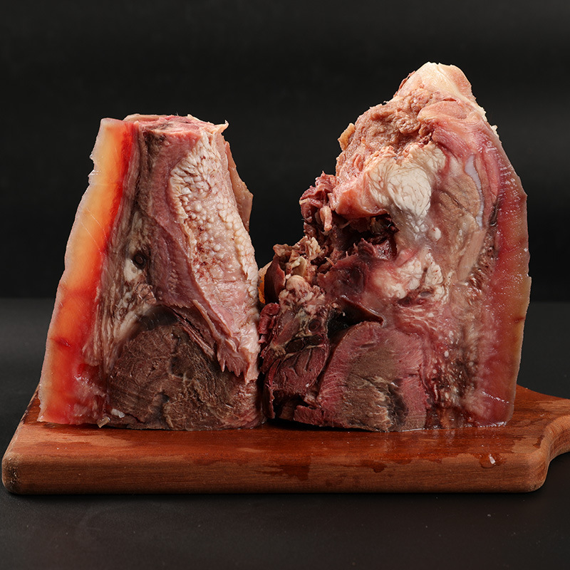 生牛头肉精修黄牛脸肉带皮原味牛头肉批发饭店炒菜凉拌牛头肉牛杂