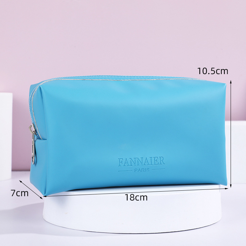 Wholesale Custom Hexagonal Octagonal Design Cosmetic Bag Creative Embossing Candy Cosmetic Bag Portable Toiletry Bag