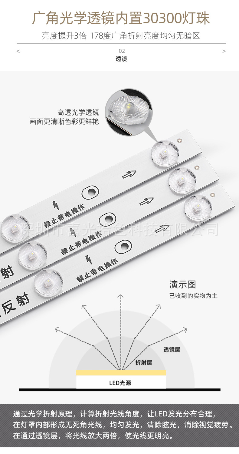 宽度安装1条串联.效果明显高于普通漫反射灯条,而且节约成本.