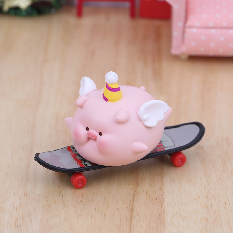 Pig You Happy Duck Blind Box Trendy Cute Boutique Desktop Internet Celebrity Garage Kits Ornaments Doll Birthday Gift Gift Gift Gift