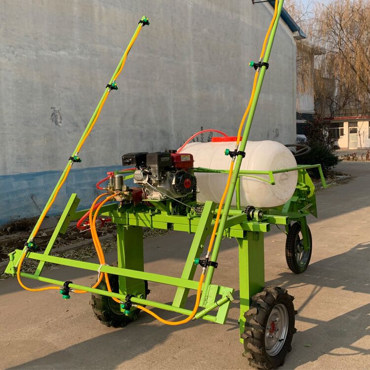 大面积棉花折叠杆喷洒打药机 高杆施肥打药机价格 小麦玉米洒药机