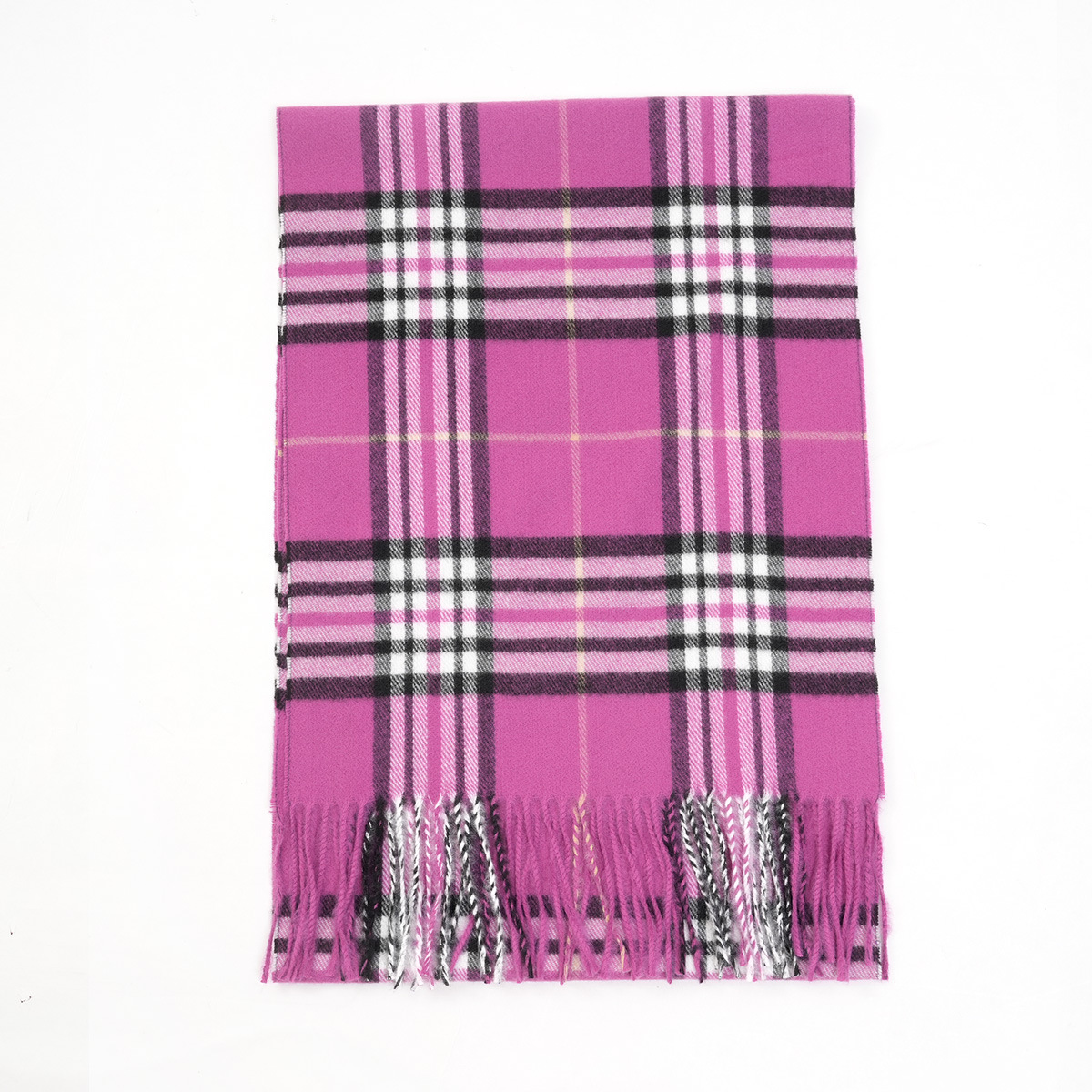 British Edinburgh Plaid Warm Men's Scarf Shawl College Style Scottish Plaid Scarf Cashmere Feel