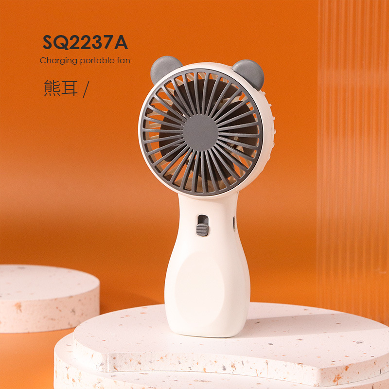 Source Factory Handheld Fan Portable Mini Noiseless Usb Charging with Light Hot Selling Pocket Fan Wholesale