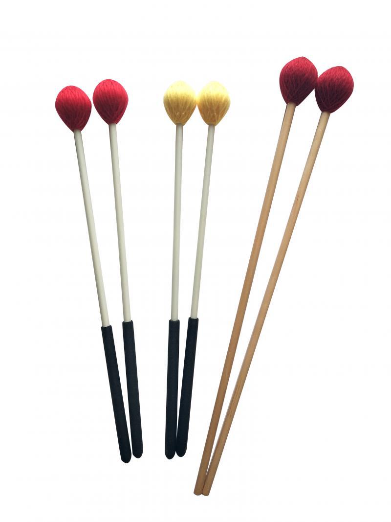 包邮马林巴槌 专业玻璃钢杆木琴槌打琴锤 毛线锤 演出木琴锤 防滑