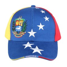 跨境委内瑞拉帽子印字选举帽定LOGO刺绣志愿者助威活动帽定制