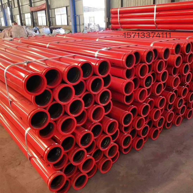 厂家供应 双层泵车泵管 质保8万方 砼泵淬火耐磨管 臂架砼泵管道