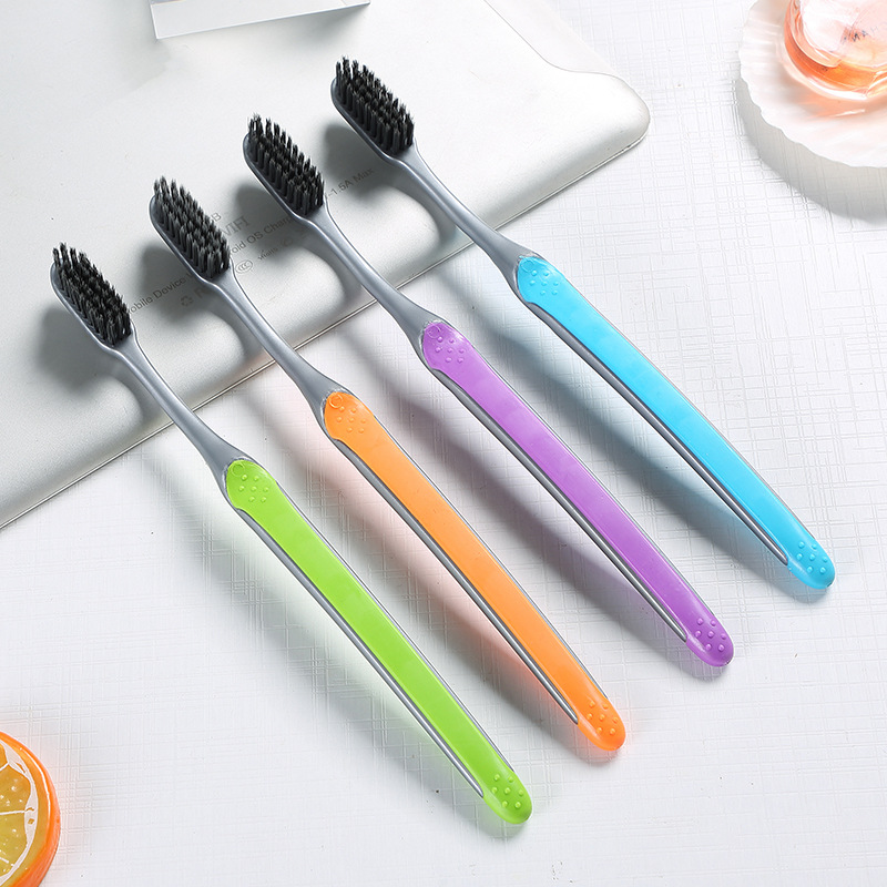 [10 PCs] Yangzhou Macaron Toothbrush Soft Bristle Advanced Toothbrush Adult Household Independent Packaging Medium Bristle Toothbrush