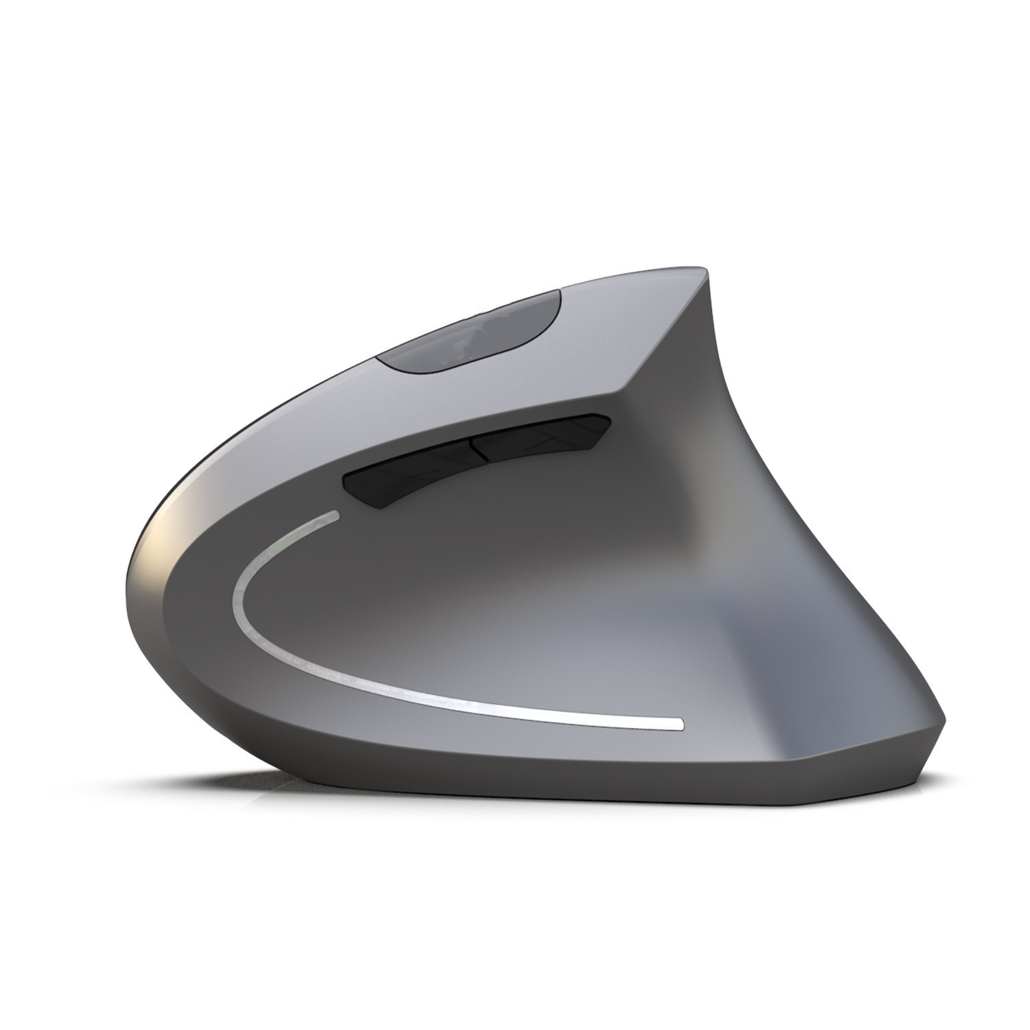 跨境工厂人体工程学充电电竞垂直鼠标立式办公无线握式电脑游戏鼠