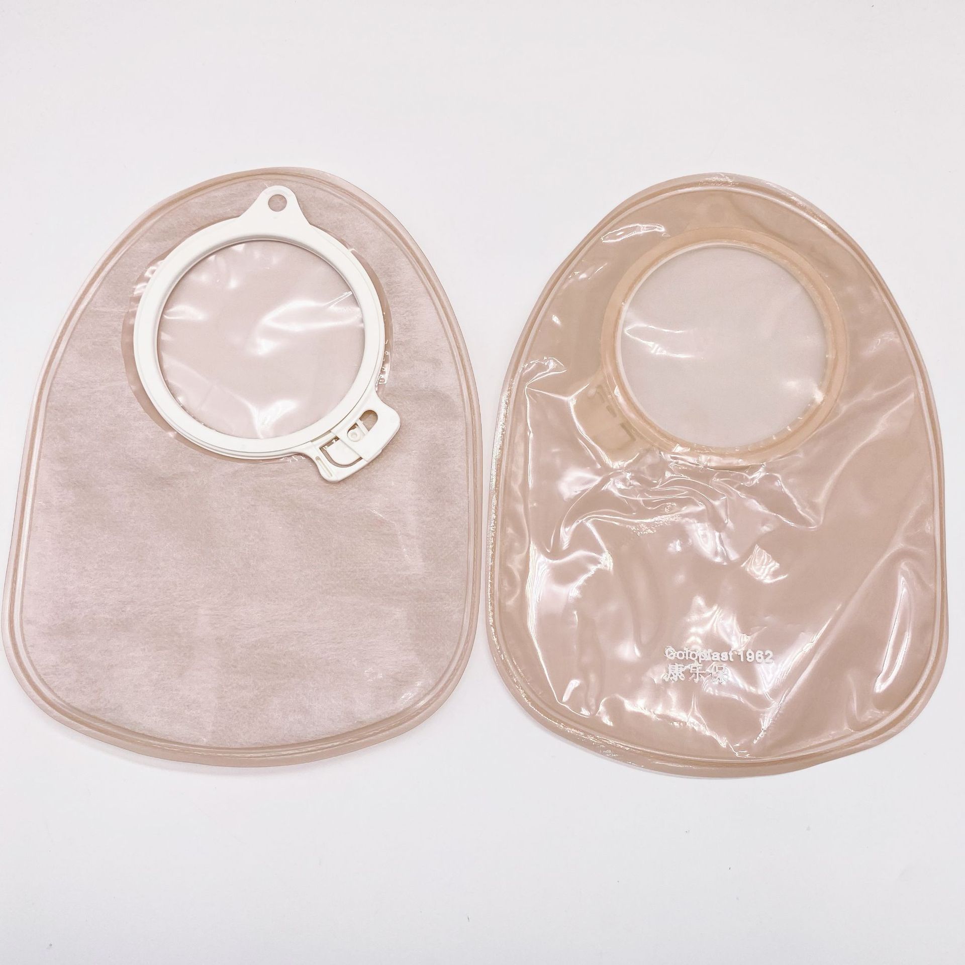 康乐保1960造口袋二件式不含底盘安舒1962大便袋闭口袋肛门袋10个