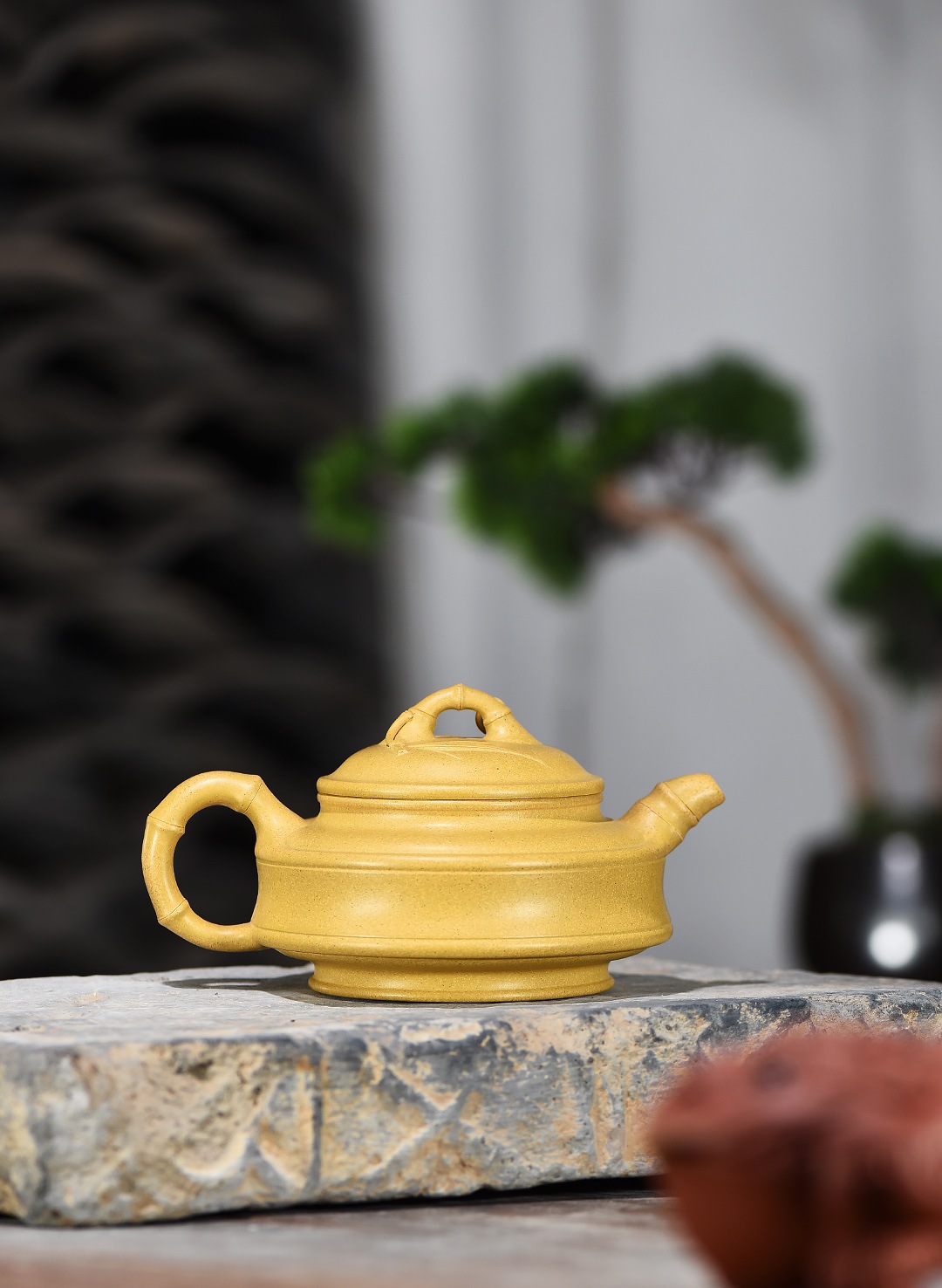 双线竹鼓壶宜兴紫砂壶茶具名家正品纯手工精品优质原矿黄金段泥