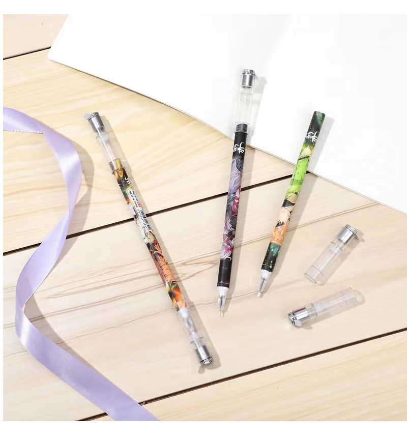 转转笔发光学生初学者超炫荧光旋转笔比赛用笔可书写签字笔带灯笔