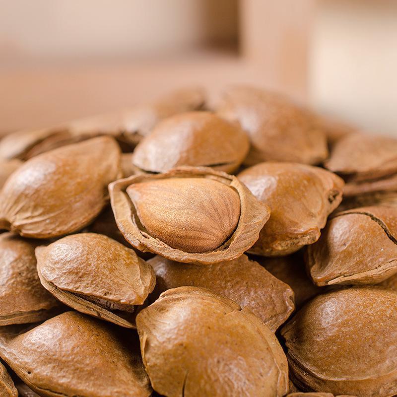 新疆产新货带壳杏仁大杏核甜杏仁非巴达木2斤3斤5斤10斤一件代发