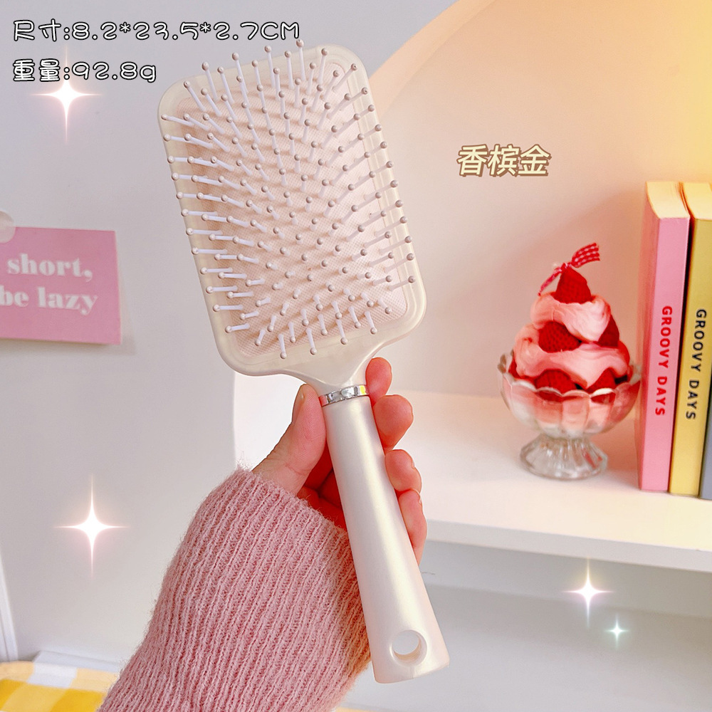 Airbag Comb Air Cushion Comb Comb Anti-Static Massage Comb for Women Only Long Hair Household Vent Comb Portable Straight Comb