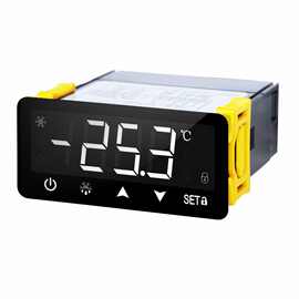 sf-126厂家批发智能触摸屏温控仪表 饮料柜小型制冷数显温控器