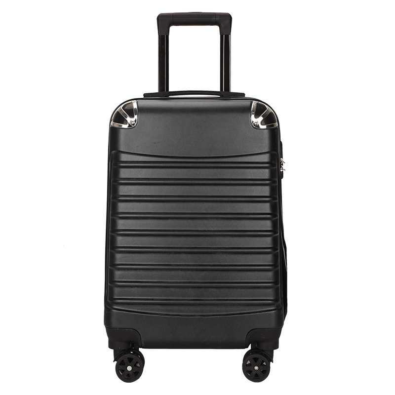 ABS luugage trolley bag  Foreign Trade Three-Piece Abs20 -- 24-28 Inch Large Capacity Luggage Universal Wheel Password Suitcase