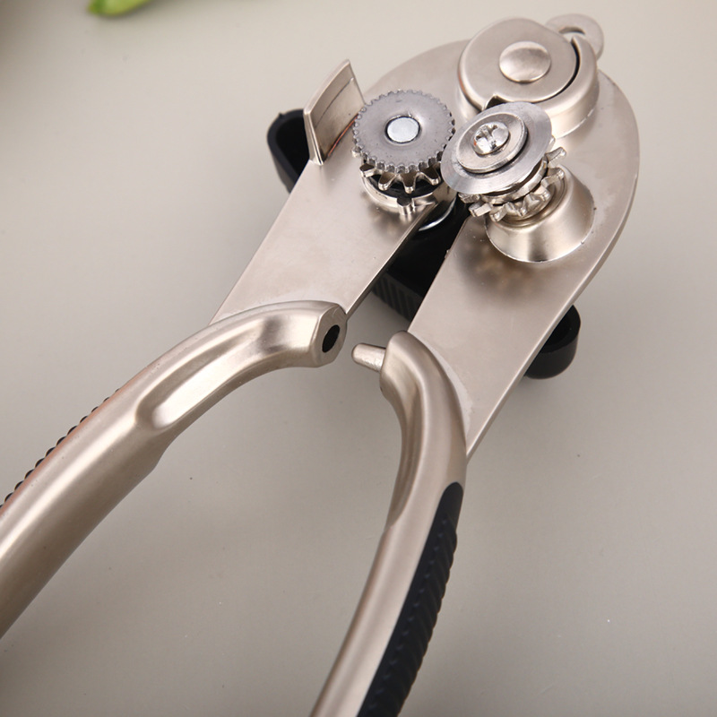 实用开罐器罐头刀锌合金开罐头神器水果铁皮罐头拧盖开瓶器批发