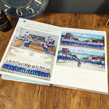 北京鸿基喷绘工厂毕业退伍纪念相册  亚克力 油画布印刷可定制