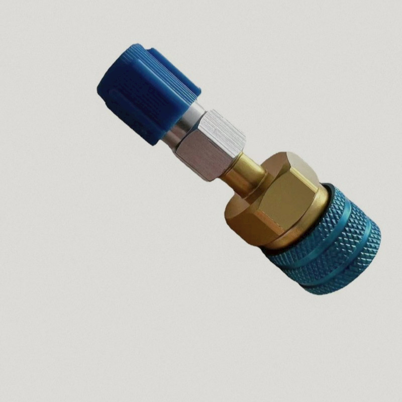 r1234yf 汽车空调制冷剂加氟快速接头简易接头加液连接嘴