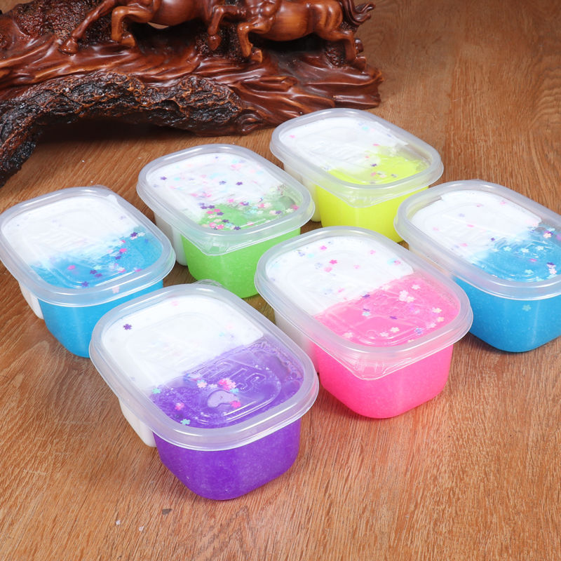 m家起泡胶史莱姆原液起泡胶套装果酱起泡胶越玩越大的少女晕染